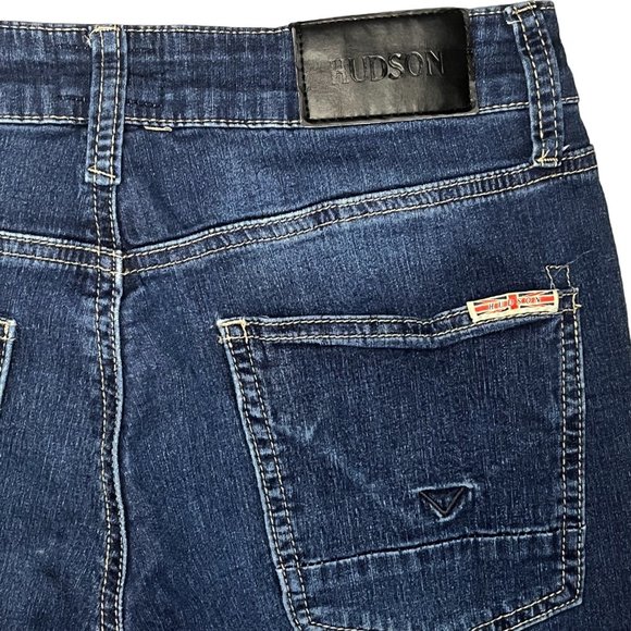 Hudson Boys Jude Skinny Jean Stretch Slim Size 16 Dark Wash Moon Dust 5 Pocket - Picture 10 of 10